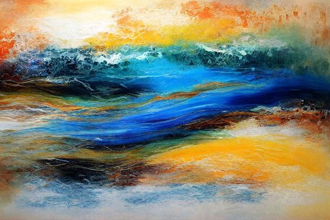 Framed Desert and Plain Print