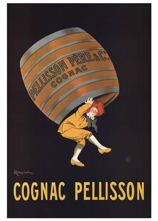 Framed Cognac Pellison Print