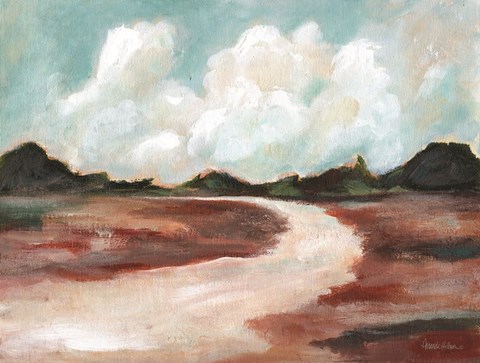 Framed Down the Dirt Road Print