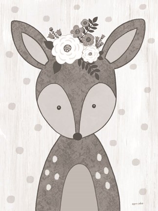 Framed Little Deer Print