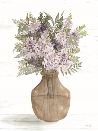 Framed Lilac Vase Print