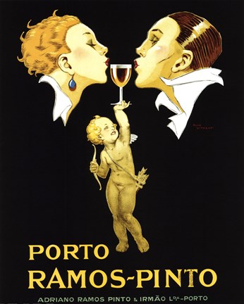 Framed Porto Ramos Print
