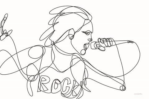 Framed Rockin&#39; Print