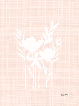 Framed Happy Florals II Print