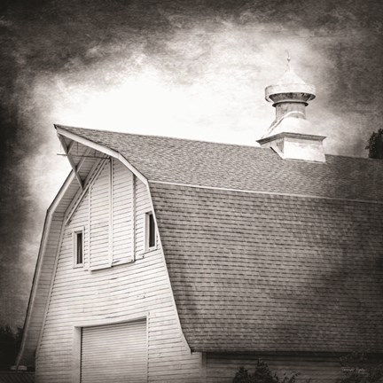 Framed McDonald Farm Rustic I Print