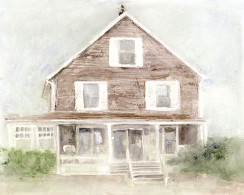 Framed House on the Cape 2 Print