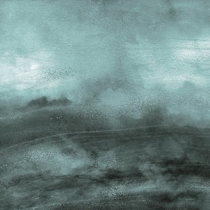 Framed Abstract Landscape Print