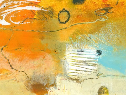 Framed Fondness of Fields 1 Print