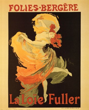 Framed Folies Bergere Print