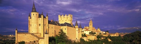 Framed Alcazar Castle Segovia Spain Print