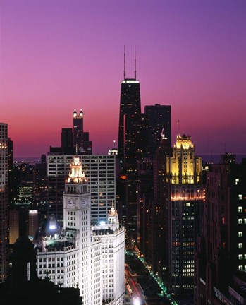 Framed Chicago Print