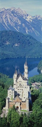 Framed Neuschwanstein Castle Allgau Germany Print