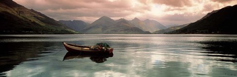 Framed Lake Duich Highlands Scotland Print
