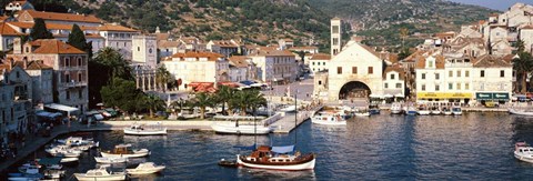 Framed Scenic Harbor Print