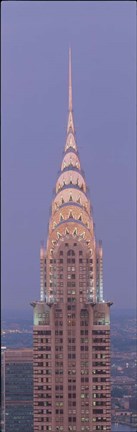 Framed Chrysler Building New York Print