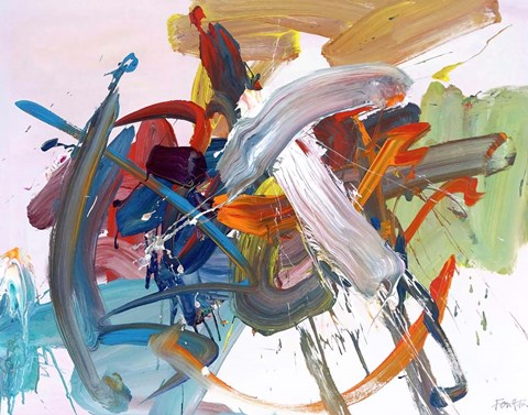 Framed Time Has Wings Print