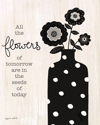 Framed Seeds of Today Print