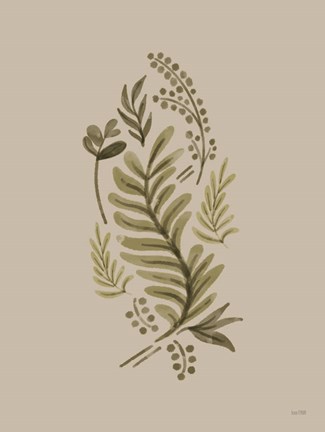 Framed Cream Bough II Print