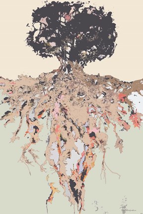 Framed Deep Roots Print