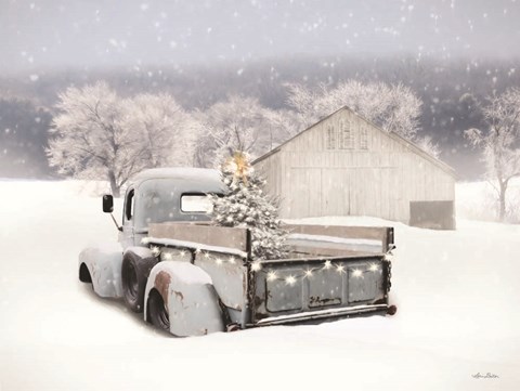 Framed Christmas Blues Print