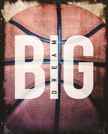 Framed Dream Big Print