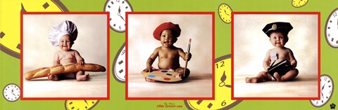 Framed Little Grown Ups Print