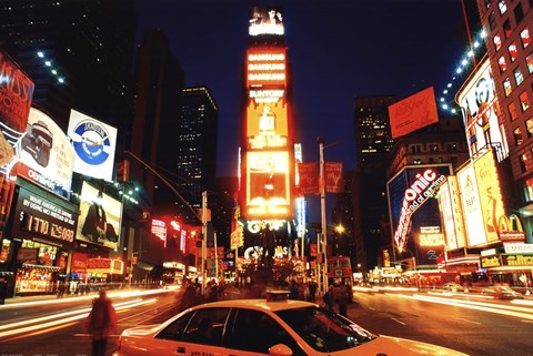 Framed New York Times Square Print