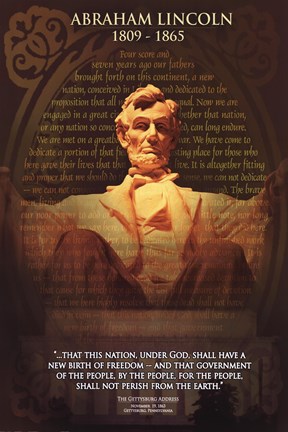 Framed Lincoln, Abraham Print