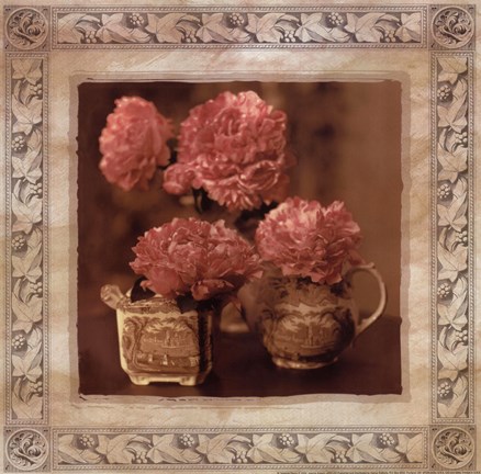 Framed Imperial Peony II Print