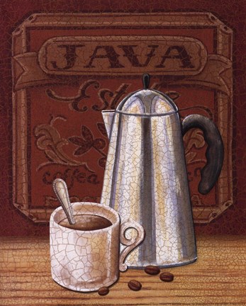 Framed Cafe Mundo III Print