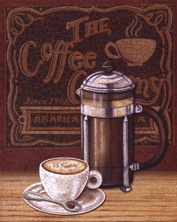 Framed Cafe Mundo IV Print