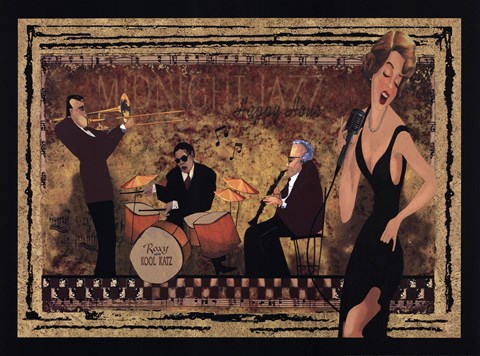 Framed Jam Session II Print