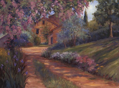 Framed Pepe's Farm I Print