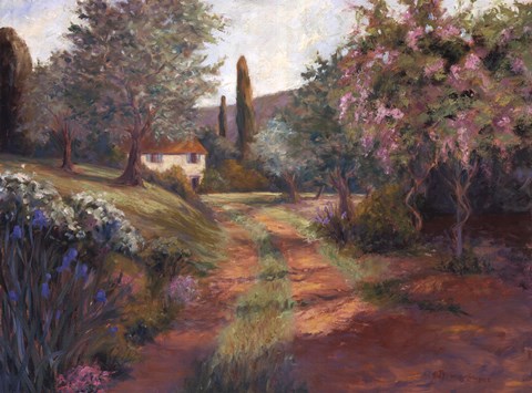 Framed Pepe's Farm II Print