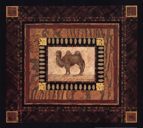 Framed Camel Print