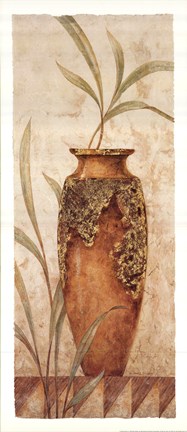 Framed Rustic Venetian Urn II Print