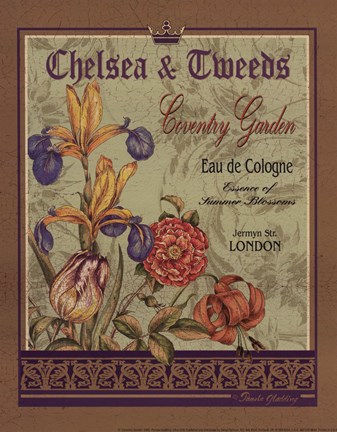 Framed Coventry Garden Print