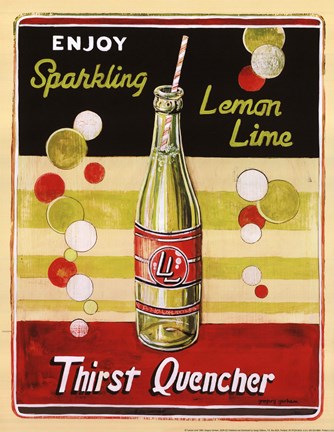 Framed Lemon Lime Print