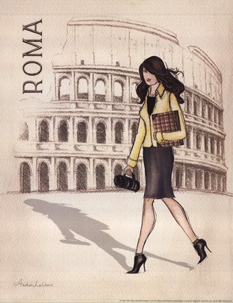Framed Roma Print