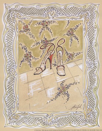 Framed on the Town I Print