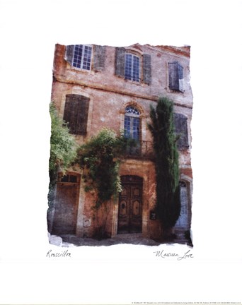 Framed Roussillon Print