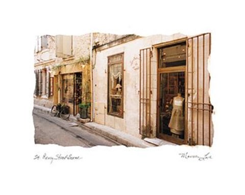 Framed St.Remy Street Scene Print