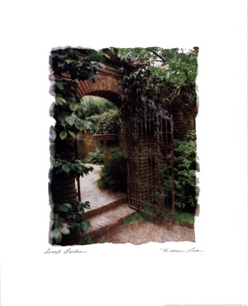 Framed Secret Garden Print