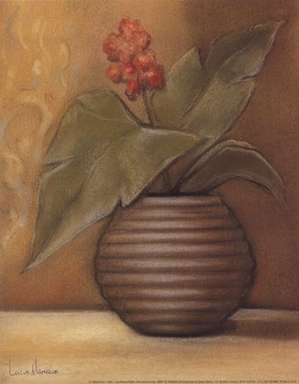 Framed Global Pots I Print