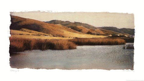 Framed Estuary I Print