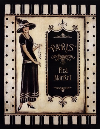Paris Flea Market by Kimberly Poloson
