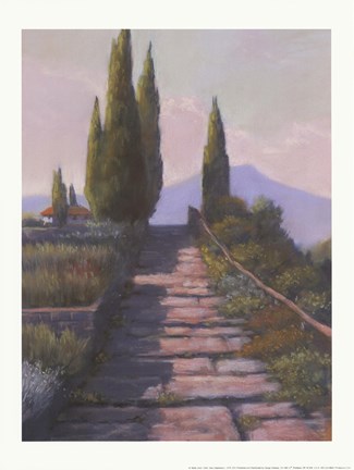 Framed Santa Lucia Print