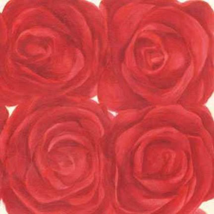 Framed Single Red Rose 4 Print