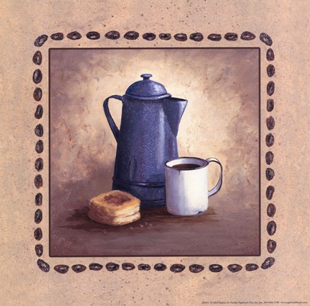 Framed American Coffee Print