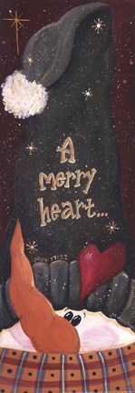 Framed Merry Heart... Print